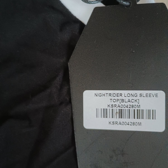 Killstar Black and White Night Rider Long Sleeve Tee - Picture 4 of 9